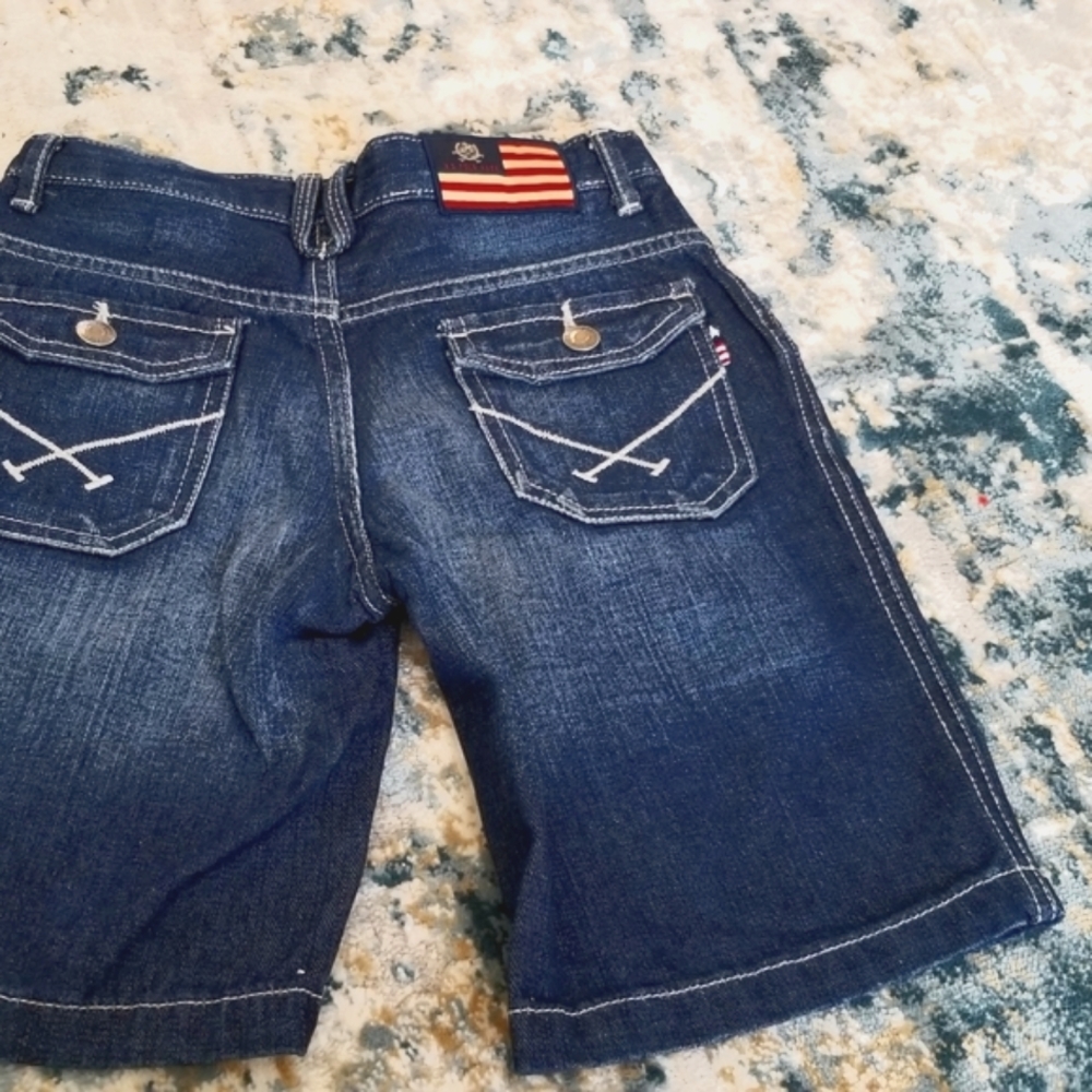 Boy's us polo Assn. Jean shorts sz 8-9 Nwot!